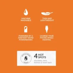 30seven Heated Regular Fit Baselayer Vest - 5 Volt -Hestra Clothing Store 30seven heated regular fit baselayer vest 5 volt 55