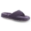 ACORN Womens Spa Thong Slippers - Squid Ink -Hestra Clothing Store acorn women s spa thong slippers squid ink 95