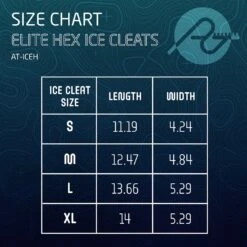 Action Traction Elite Hex Full-Foot Traction Ice Cleats -Hestra Clothing Store action traction elite hex ice cleats 34
