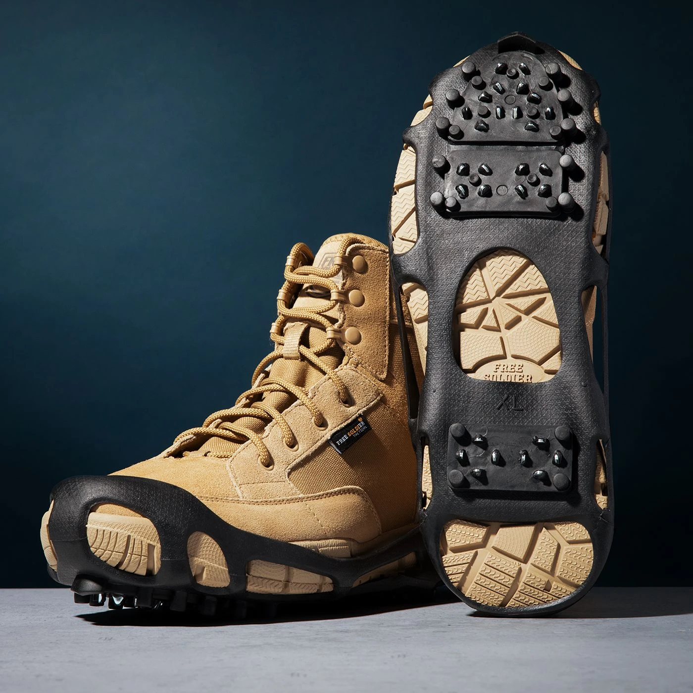 Action Traction Slip-on Ice Traction Cleats For Shoes 4 Action Traction Slip-on Ice Traction Cleats For Shoes - Image 2