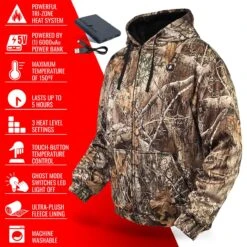 ActionHeat 5V Battery Heated Hunting Hoodie Jacket - Camouflage 14 ActionHeat 5V Battery Heated Hunting Hoodie Jacket - Camouflage -Hestra Clothing Store actionheat 5v battery heated hunting hoodie jacket camouflage 38