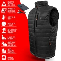 ActionHeat 5V Mens Insulated Puffer Battery Heated Vest 15 ActionHeat 5V Mens Insulated Puffer Battery Heated Vest -Hestra Clothing Store actionheat 5v battery heated insulated puffer vest men s 1099