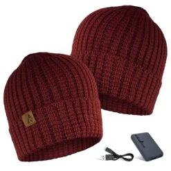 ActionHeat 5V Battery Heated Waffle Knit Hat -Hestra Clothing Store actionheat 5v battery heated waffle knit hat 8