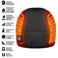 ActionHeat 5V Battery Heated Winter Hat -Hestra Clothing Store actionheat 5v heated beanie pre order 386