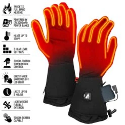 ActionHeat 5V Womens Heated Glove Liners -Hestra Clothing Store actionheat 5v heated glove liners women s 742