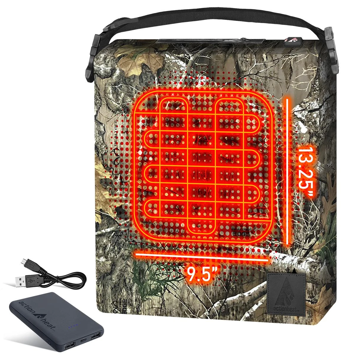 ActionHeat 5V Heated Hunting Seat Cushion - Camoflauge 5 ActionHeat 5V Heated Hunting Seat Cushion - Camoflauge - Image 3