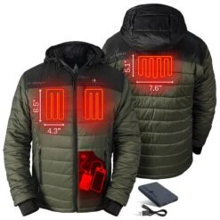 ActionHeat 5V Mens Pocono Insulated Heated Jacket -Hestra Clothing Store actionheat 5v men s pocono insulated heated jacket 70