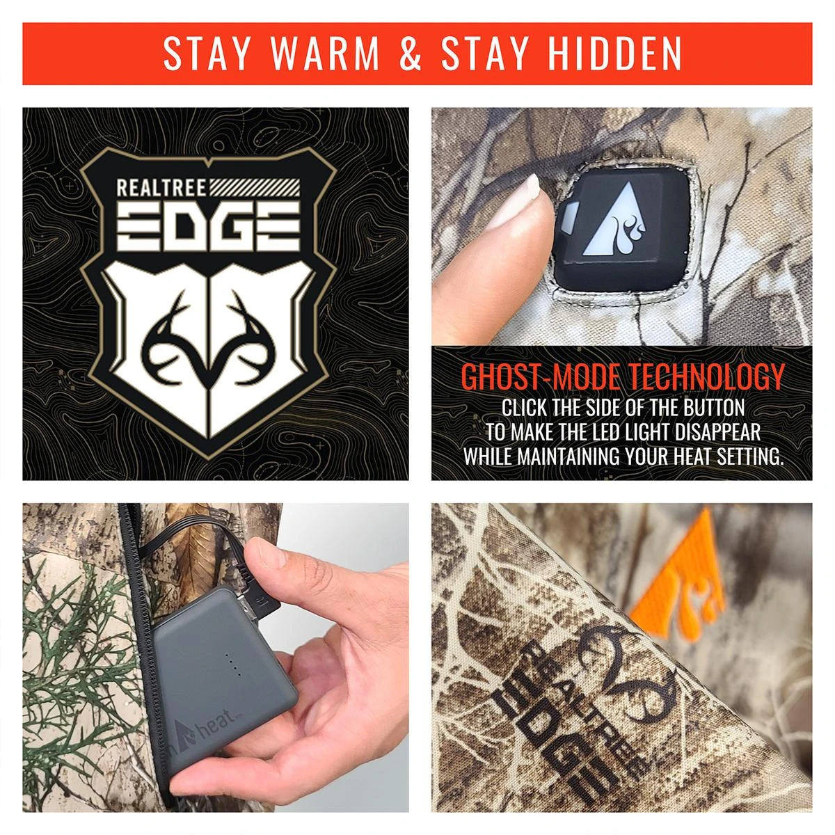 ActionHeat 5V Womens Battery Heated Hunting Jacket 9 ActionHeat 5V Womens Battery Heated Hunting Jacket - Image 7