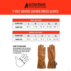 ActionHeat 5V Womens Battery Heated Leather Dress Glove -Hestra Clothing Store actionheat 5v women s battery heated leather dress glove 13