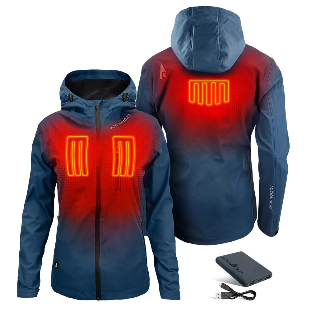 ActionHeat 5V Womens Battery Heated Rain Jacket 10 ActionHeat 5V Womens Battery Heated Rain Jacket - Image 8