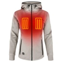 ActionHeat 5V Womens Slim Fit Battery Heated Hoodie