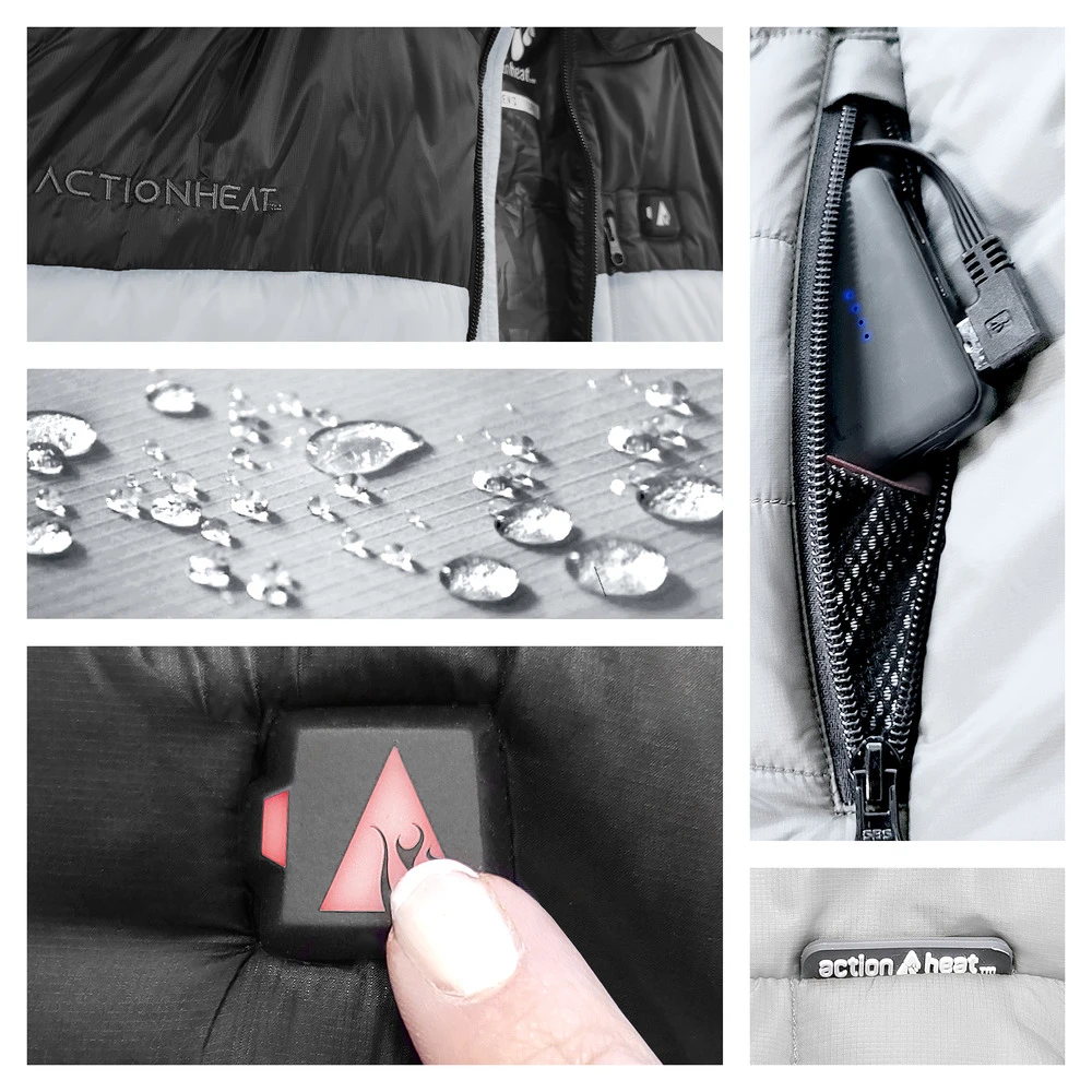 ActionHeat 5V Womens Pocono Insulated Puffer Heated Vest 7 ActionHeat 5V Womens Pocono Insulated Puffer Heated Vest - Image 5