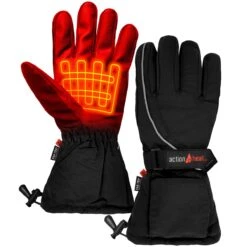 ActionHeat AA Mens Battery Heated Gloves -Hestra Clothing Store actionheat aa battery heated gloves men s 486