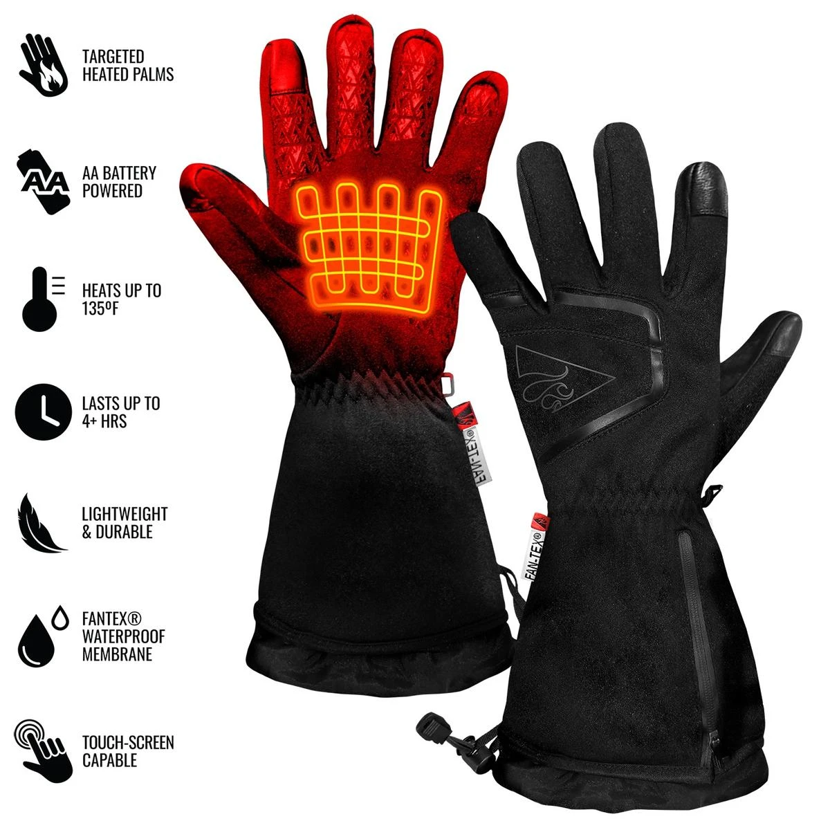 ActionHeat AA Mens Featherweight Heated Gloves 5 ActionHeat AA Mens Featherweight Heated Gloves - Image 3