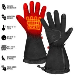 ActionHeat AA Mens Fleece Heated Gloves 2.0 -Hestra Clothing Store actionheat aa men s fleece heated gloves 2 0 119
