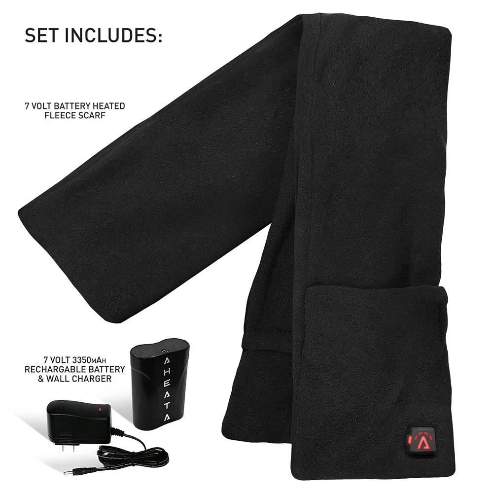 Aheata 7V Battery Heated Fleece Scarf 5 Aheata 7V Battery Heated Fleece Scarf - Image 3