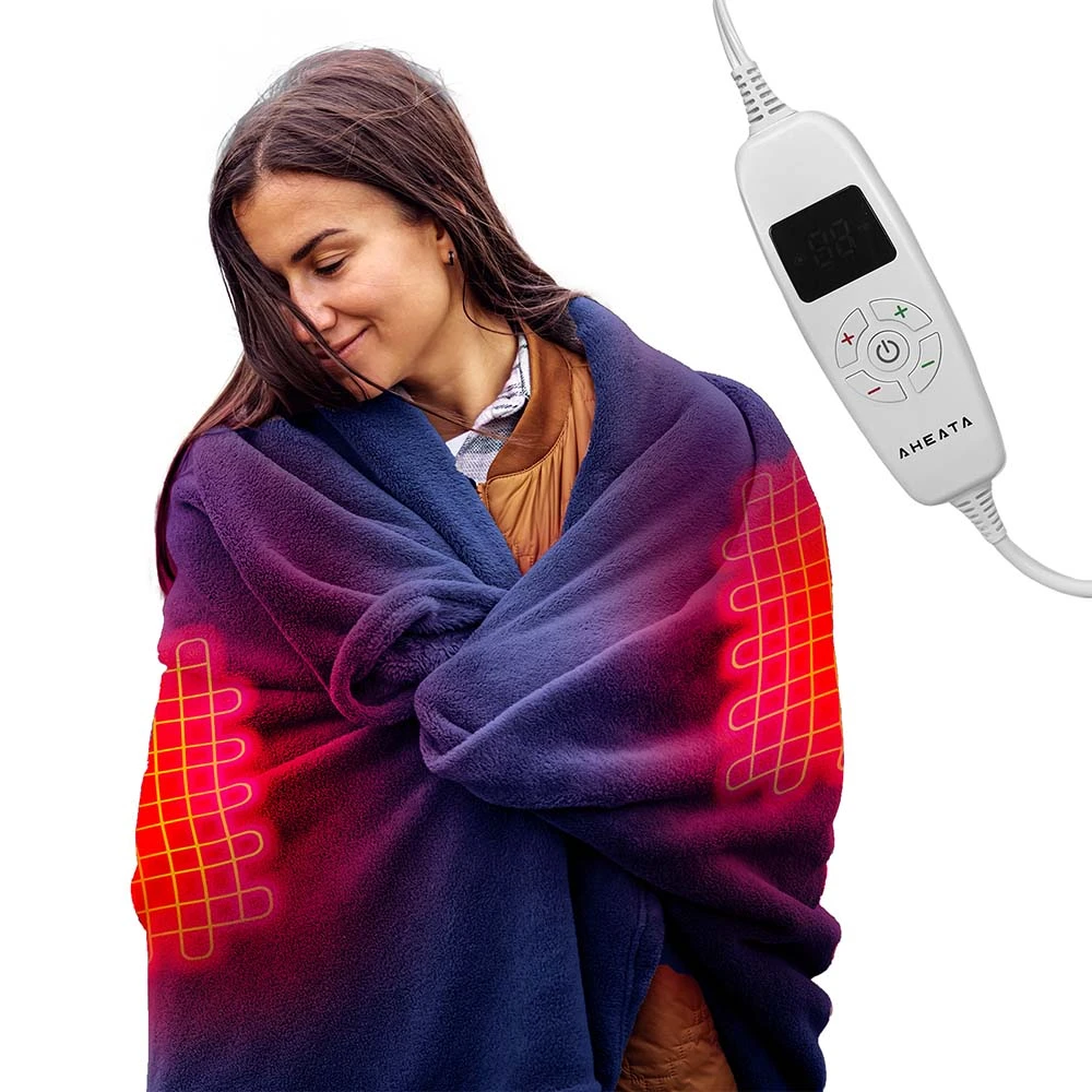 Aheata Heated Throw With Digital Controller 5 Aheata Heated Throw With Digital Controller - Image 3
