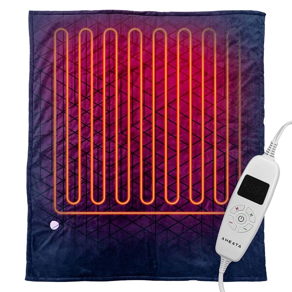 Aheata Heated Throw With Digital Controller 3 Aheata Heated Throw With Digital Controller