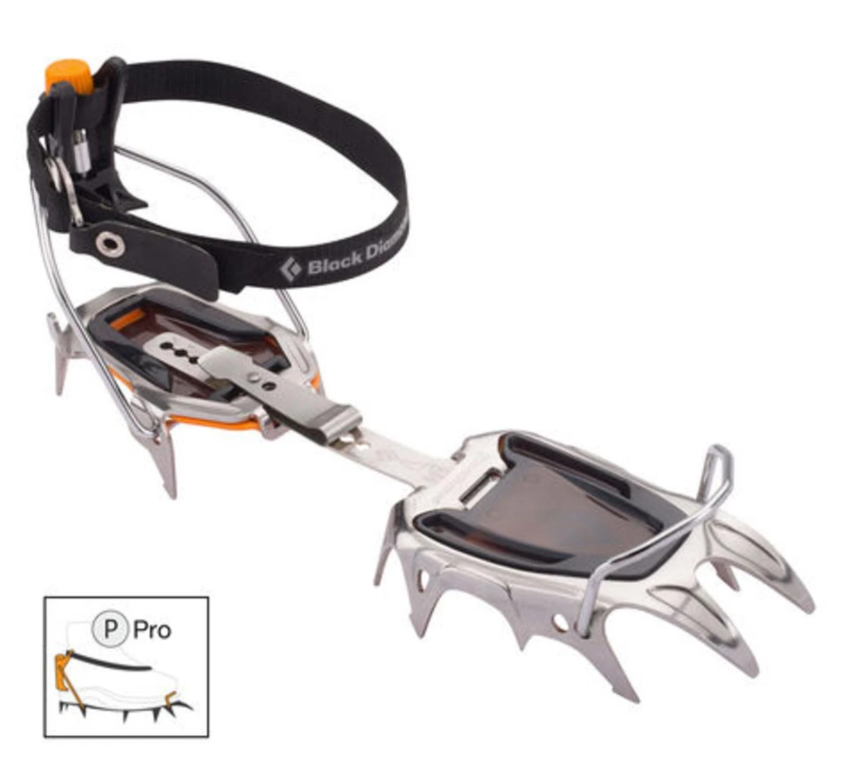 Black Diamond Serac Strap Crampons 4 Black Diamond Serac Strap Crampons - Image 2