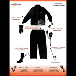 California Heat 12V RCA To Female COAX Adapter - Black 11 California Heat 12V RCA To Female COAX Adapter - Black -Hestra Clothing Store california heat 12v rca to female coax adapter black 99