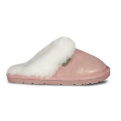 Cloud Nine Sheepskin Ladies Metallic Scuff
