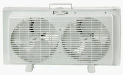 Comfort Zone 9 Inch Portable Twin Window Fan