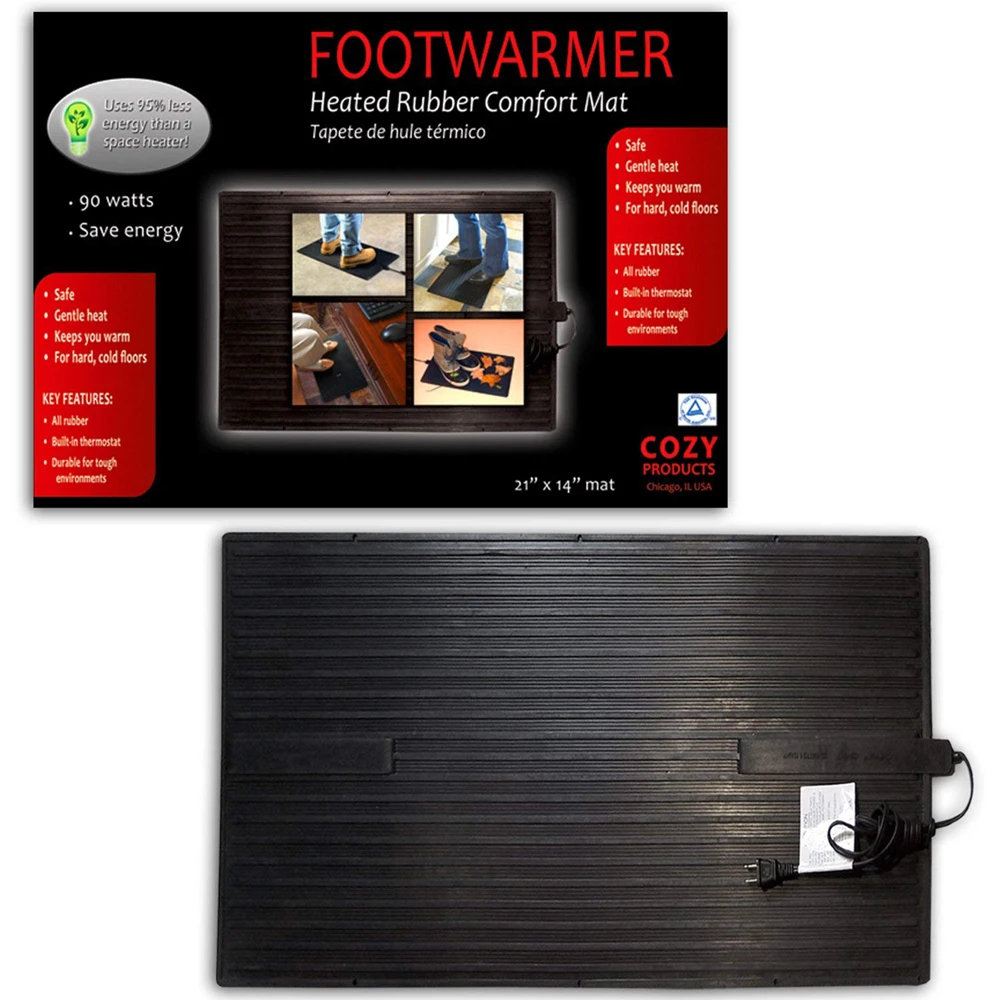 Cozy Products Electric Foot Warmer Mat 8 Cozy Products Electric Foot Warmer Mat - Image 6