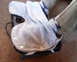 Cozy Products Toasty Toes Heated Footrest Fleece Cover -Hestra Clothing Store cozy products toasty toes heated footrest fleece cover 75