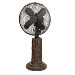 DecoBreeze Table Top Fan - Fir Bark