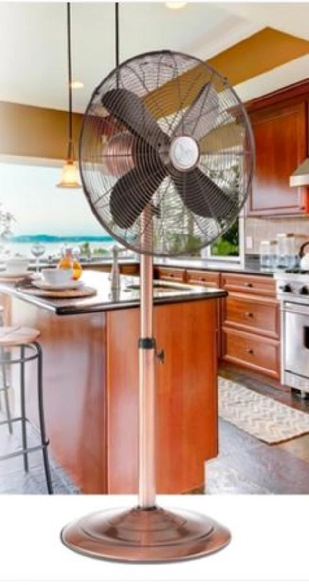 DecoBreeze Adjustable Height Floor Fan - Copper 5 DecoBreeze Adjustable Height Floor Fan - Copper - Image 3