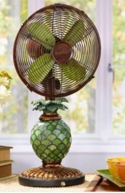 DecoBreeze Mosaic Glass - Pineapple Fan/Lamp -Hestra Clothing Store decobreeze mosaic glass pineapple fan lamp 42