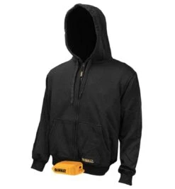 Dewalt 12V/20V MAX Cordless Lithium-Ion Heated Hoodie - Black (Hoodie & Adapter Only)