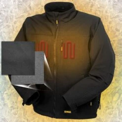 DeWalt 20V Soft Shell Heated Work Jacket With Battery Kit -Hestra Clothing Store dewalt 20v 12v max lithium ion soft shell heated work jacket with battery kit 41
