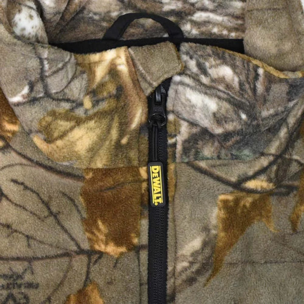 DeWalt Realtree Xtra Mens Camouflage Fleece Heated Vest With Battery 10 DeWalt Realtree Xtra Mens Camouflage Fleece Heated Vest With Battery - Image 8