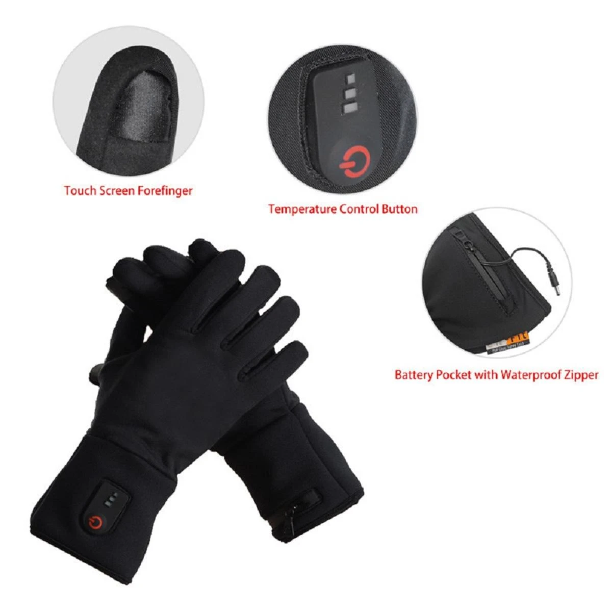 Dr.Warm Factory Rechargeable Battery Electric Winter Inner Thin Heated Gloves 9 Dr.Warm Factory Rechargeable Battery Electric Winter Inner Thin Heated Gloves - Image 7
