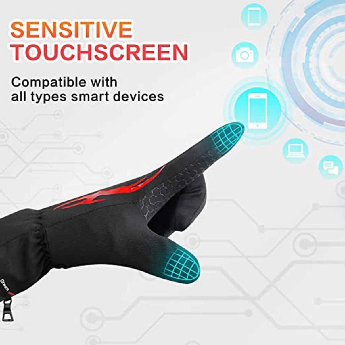 Dr.Warm Rechargeable Heated Gloves Liners 6 Dr.Warm Rechargeable Heated Gloves Liners - Image 4