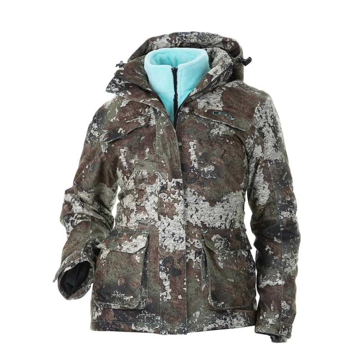 DSG Kylie 3.0 3-in-1 Hunting Jacket With Removable Fleece Liner - True Timber Strata 3 DSG Kylie 3.0 3-in-1 Hunting Jacket With Removable Fleece Liner - True Timber Strata