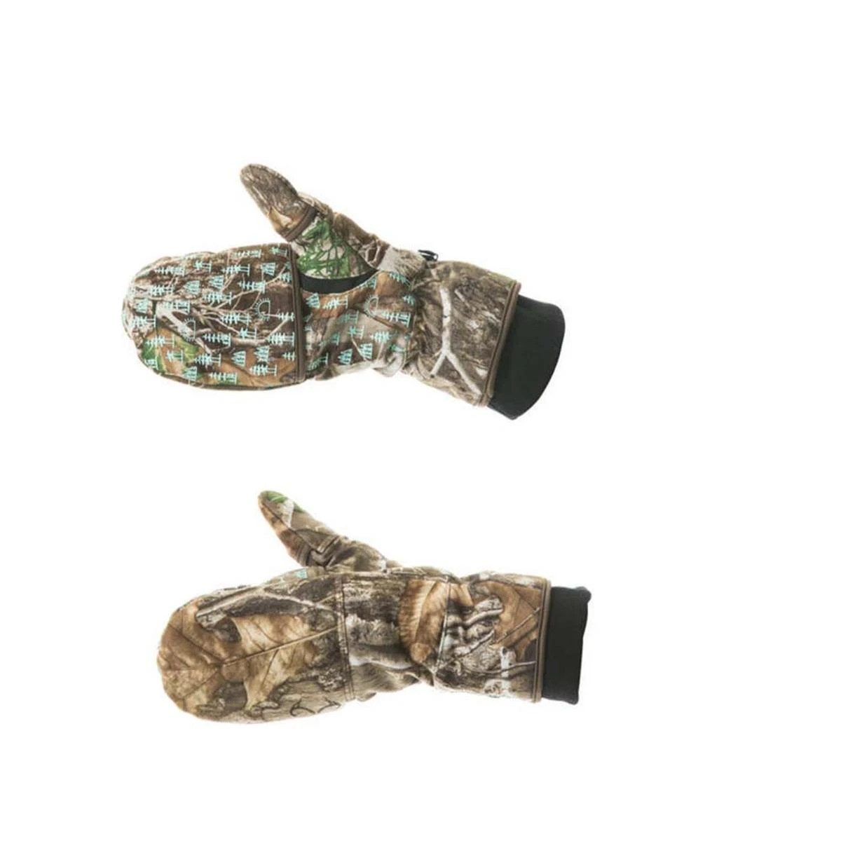 DSG Womens Flip Top Mitten 3.0 With Glove Liner - Realtree Edge 5 DSG Womens Flip Top Mitten 3.0 With Glove Liner - Realtree Edge - Image 3