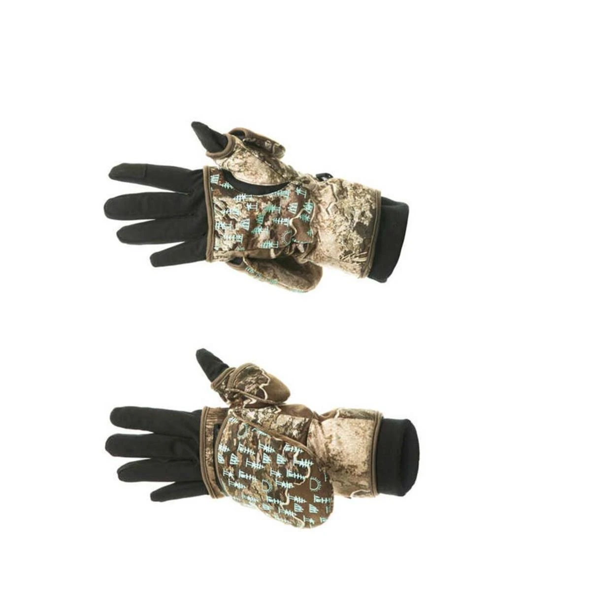 DSG Womens Flip Top Mitten 3.0 With Glove Liner - Realtree Edge 6 DSG Womens Flip Top Mitten 3.0 With Glove Liner - Realtree Edge - Image 4