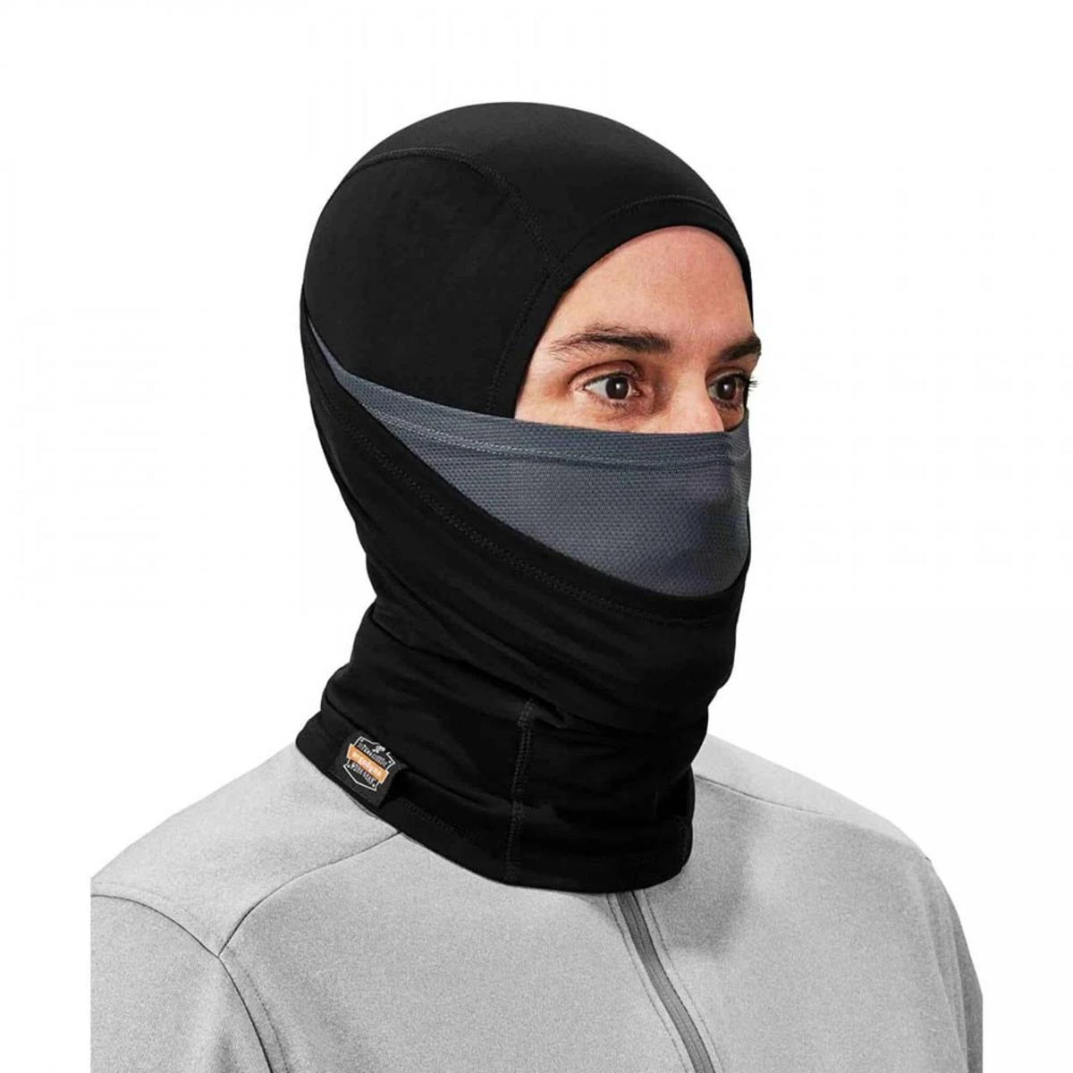 Ergodyne N-Ferno 6844 Balaclava Face Mask With Dual-Layer - Black 7 Ergodyne N-Ferno 6844 Balaclava Face Mask With Dual-Layer - Black - Image 5