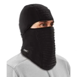 Ergodyne N-Ferno 6955 Insulated Balaclava 3-Layer Face Mask, Spandex, Polartec Power Grid - Black -Hestra Clothing Store ergodyne n ferno 6955 insulated balaclava 3 layer face mask spandex polartec power grid black 88