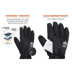 Ergodyne ProFlex 825WP Thermal Waterproof Winter Work Gloves -Hestra Clothing Store ergodyne proflex 825wp thermal waterproof winter work gloves 105
