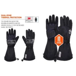 Ergodyne ProFlex 825WP Thermal Waterproof Winter Work Gloves -Hestra Clothing Store ergodyne proflex 825wp thermal waterproof winter work gloves 109