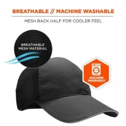 Ergodyne Skullerz 8946 Standard Baseball Cap With Bump Cap Insert -Hestra Clothing Store ergodyne skullerz 8946 standard baseball cap with bump cap insert 109