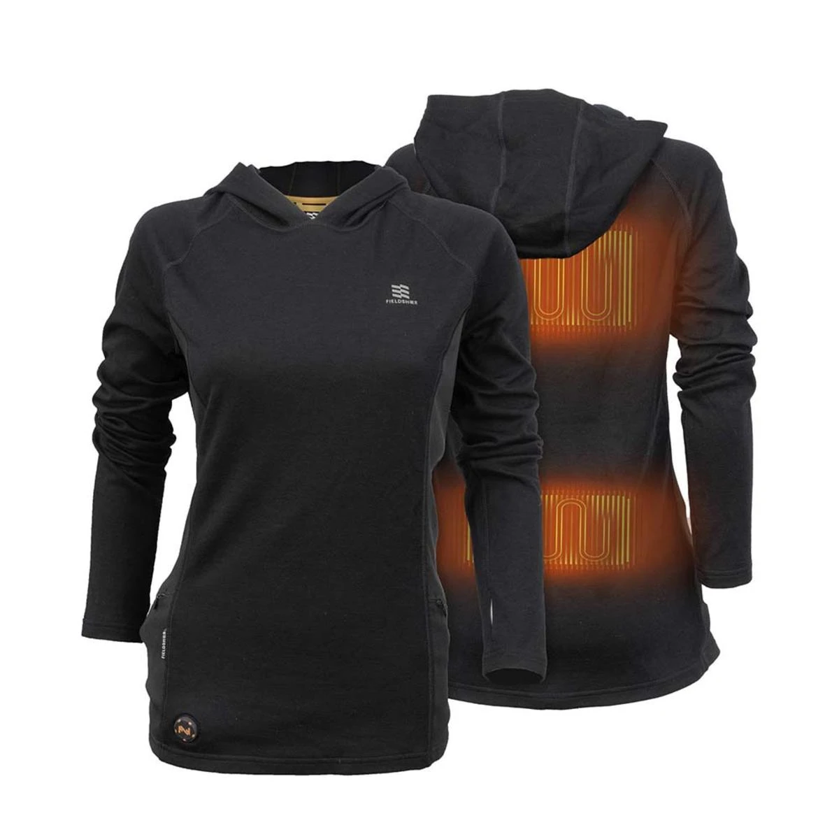 Fieldsheer Mobile Warming 7.4V Womens Merino Baselayer Heated Shirt 4 Fieldsheer Mobile Warming 7.4V Womens Merino Baselayer Heated Shirt - Image 2