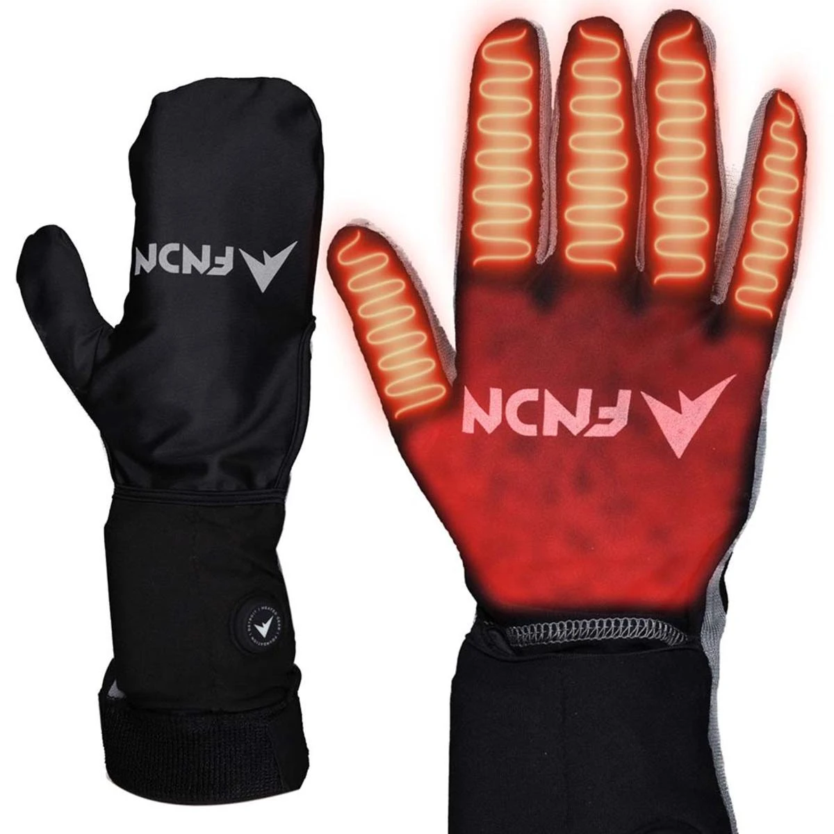 FNDN 3.7V Heated Liner Gloves With Mittens 3 FNDN 3.7V Heated Liner Gloves With Mittens