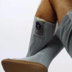 FNDN 3.7V Heated Slipper Socks -Hestra Clothing Store fndn heated 3 7v slipper socks 116