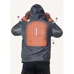 FNDN Heated LED Athletic Jacket With Built-In Heated Gloves -Hestra Clothing Store fndn heated led athletic jacket with built in heated gloves 196