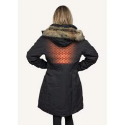 FNDN Womens Heated Parka With Built-in Heated Gloves -Hestra Clothing Store fndn women s heated parka with built in heated gloves 205