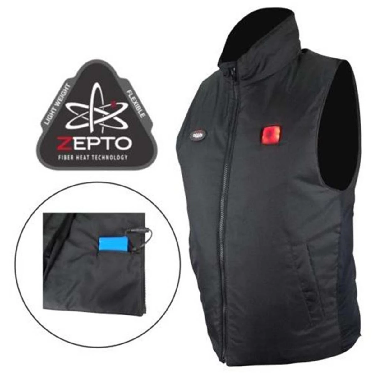 Gears Canada 12V Unisex ZR9 Built-in Battery Heated Vest Liner 4 Gears Canada 12V Unisex ZR9 Built-in Battery Heated Vest Liner - Image 2